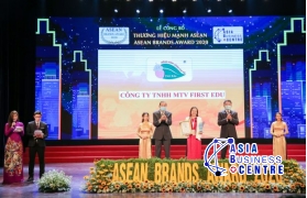 FIRST EDU được vinh danh “TOP 10 Sản phẩm và Dịch vụ chất lượng cao ASEAN – Thương Hiệu Mạnh 2020”
